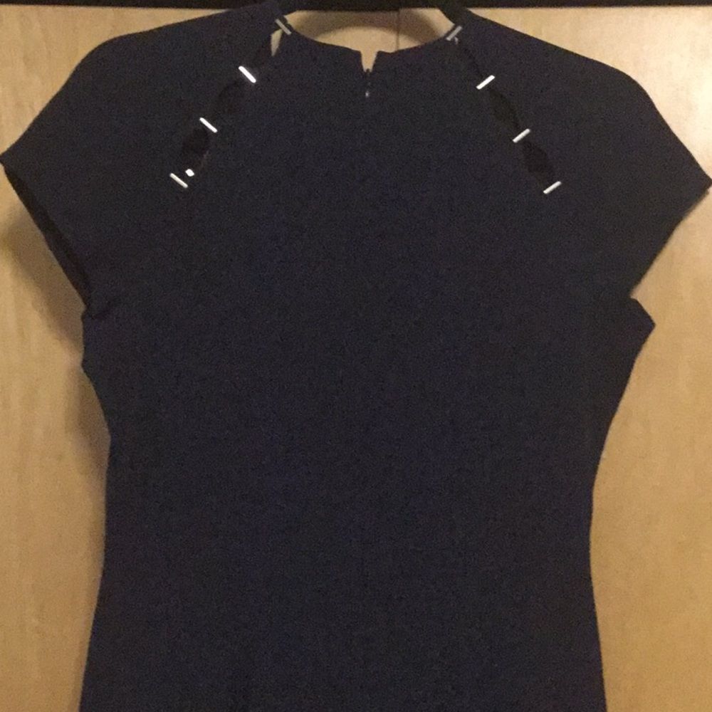 JONATHAN SIMKHAI hook and eye crepe dress - Picture 15 of 16